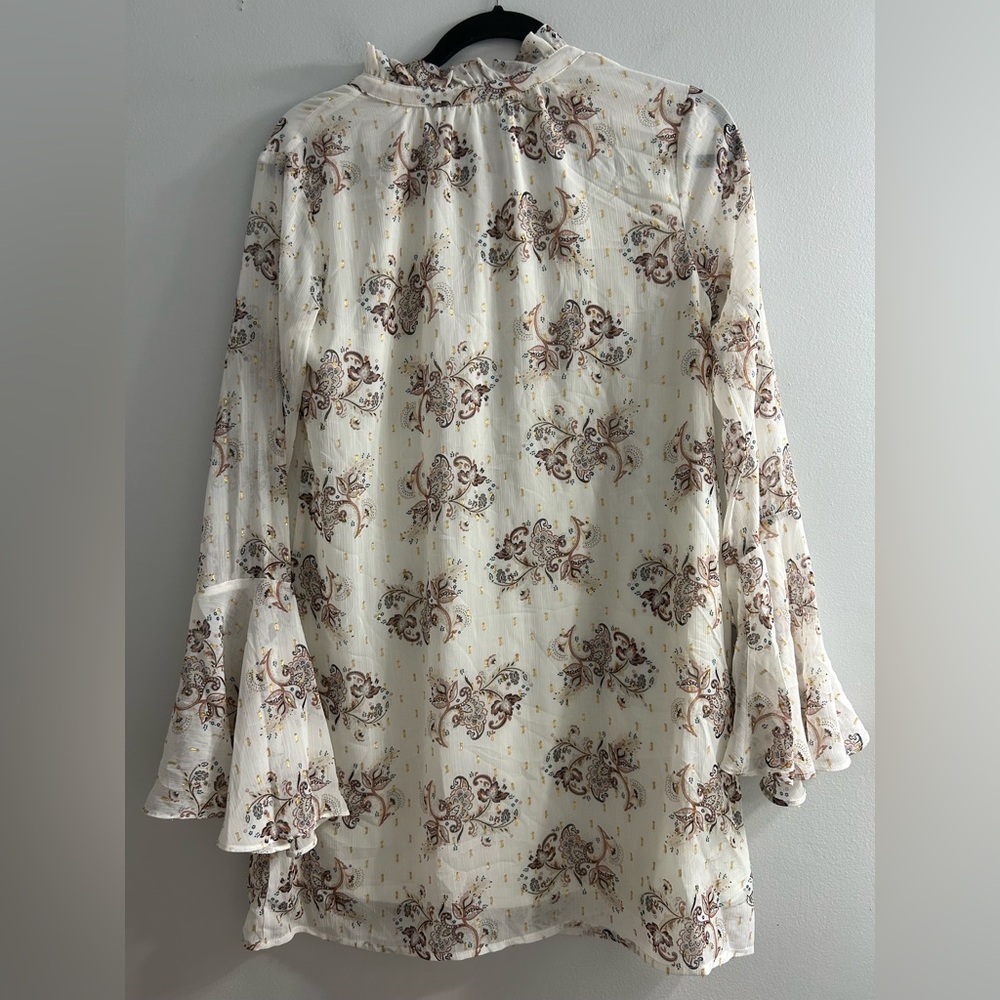 Lulus paisley print tunic swing dress - Picture 4 of 8